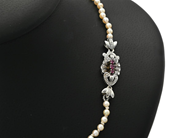 Jewellery - PEARL NECKLACE, cultured pearls approx. 3-7,5 mm - View 2