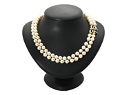 Jewellery - PEARL NECKLACE, 2-radigt - View 1