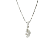 Jewellery - PENDANT/CHAIN, 18K white gold - View 1