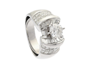 Jewellery - RING, 18K white gold - View 1