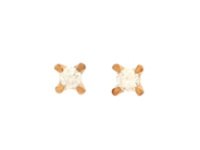 Jewellery, SOLITAIRE EARRINGS, 18K gold, in auction: Lilla jewellery – Tuesday 26 August