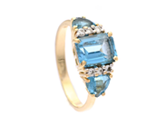Jewellery, RING, 14K gold, in auction: Lilla jewellery – Tuesday 26 August