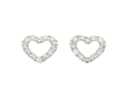 Jewellery, EARRINGS, 18K white gold, in auction: Lilla jewellery – Tuesday 26 August