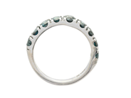 Jewellery - ETERNITY RING, 18K white gold - View 2