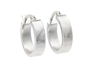 Jewellery, EARRINGS, 18K white gold, in auction: Lilla jewellery – Tuesday 26 August
