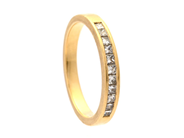Jewellery, ETERNITY RING, 18K gold, in auction: Lilla jewellery – Tuesday 26 August