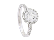 Jewellery - RING, 18K white gold - View 1