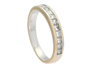 Jewellery, ETERNITY RING, 18K white gold, in auction: Lilla jewellery – Tuesday 9 September