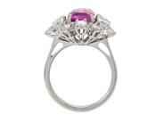 Jewellery - CLUSTER RING, 18K white gold - View 2