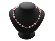 Jewellery, NECKLACE, beads of rose quartz and rhodonite, in auction: General – Tuesday 16 September