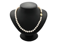 Jewellery, PEARL NECKLACE, cultured pearls approx. 7-7,5 mm, in auction: Lilla jewellery – Tuesday 9 September