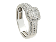 Jewellery, RING, 18K white gold, in auction: Lilla jewellery – Tuesday 9 September