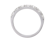 Jewellery - ETERNITY RING, 18K white gold - View 2