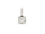 Jewellery, SOLITAIRE PENDANT, 18K white gold, in auction: Modern – Saturday 13 September