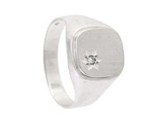 Jewellery, RING, 18K white gold, in auction: General – Tuesday 16 September