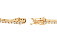 Jewellery - TENNIS BRACELET, 18K gold - View 3