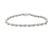 Jewellery, BRACELET, 18K white gold, in auction: General – Tuesday 16 September