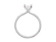 Jewellery - SOLITAIRE RING, platinum - View 2