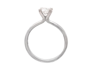 Jewellery - SOLITAIRE RING, platinum - View 2