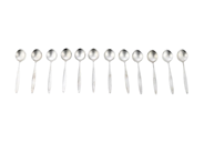 Silverware, GEORG JENSEN, 12 Small coffee spoons, in auction: Modern – Saturday 13 September