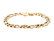 Jewellery - BRACELET, 14K gold/white gold - View 1