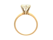 Jewellery - SOLITAIRE RING, 14K gold - View 2