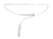 Jewellery, NECKLACE, 18K white gold, in auction: Classic – Saturday 27 September