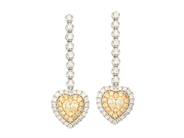Jewellery, EARRINGS, 18K gold/white gold, in auction: Classic – Saturday 30 August