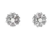 Jewellery - EARRINGS, 18K white gold - View 1