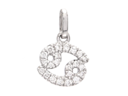 Jewellery - PENDANT, 18K white gold - View 1