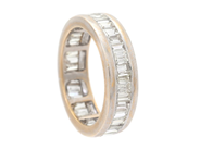 Jewellery, FULL ETERNITY RING, 18K white gold, in auction: Classic – Saturday 27 September