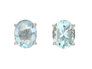 Jewellery - EARRINGS, 14K white gold - View 1