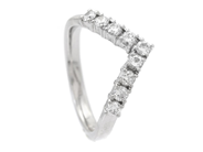 Jewellery, JACKET RING, platinum, in auction: Classic – Saturday 27 September