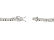 Jewellery - TENNIS BRACELET, 18K white gold - View 3