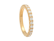 Jewellery, ETERNITY RING, 18K gold, in auction: Classic – Saturday 27 September