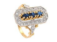 Jewellery, RING, 18K gold, in auction: Lilla jewellery – Tuesday 9 September