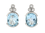 Jewellery - EARRINGS, 18K white gold - View 1