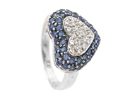 Jewellery, RING, 18K white gold, in auction: Classic – Saturday 27 September