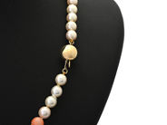 Jewellery - PEARL NECKLACE, cultured pearls approx. 6,4 mm - View 2