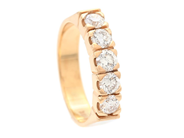 Jewellery, ETERNITY RING, 18K gold, in auction: Classic – Saturday 27 September