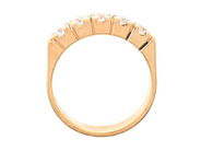 Jewellery - ETERNITY RING, 18K gold - View 2