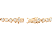 Jewellery - TENNIS BRACELET, 18K gold - View 3