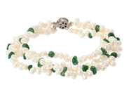 Jewellery, PEARL BRACELET, cultured freshwater pearls, in auction: Lilla jewellery – Tuesday 23 September