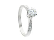 Jewellery, RING, 18K white gold, in auction: Classic – Saturday 27 September