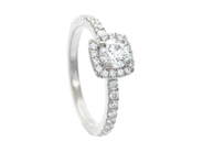 Jewellery, RING, 18K white gold, in auction: Classic – Saturday 27 September