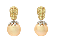 Jewellery, PEARL EARRINGS, 18K gold, in auction: Classic – Saturday 27 September