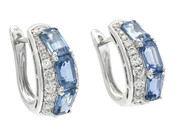 Jewellery, EARRINGS, 18K white gold, in auction: Classic – Saturday 27 September