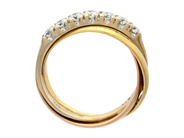 Jewellery - RING, 18K three-coloured gold - View 2