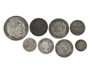 Coins, 8 COIN, silver, in auction: General – Tuesday 16 September