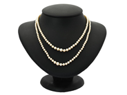 Jewellery - PEARL NECKLACE, two rows - View 1